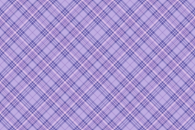 Seamless check pattern of fabric background textile with a vector plaid texture tartan in light and indigo colors