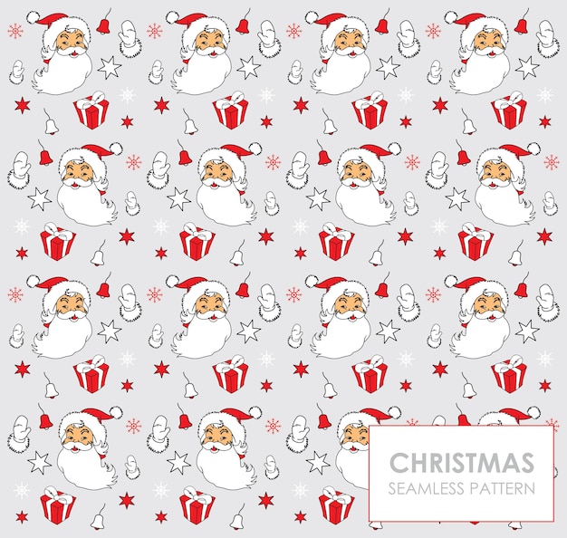 Seamless Christmas background