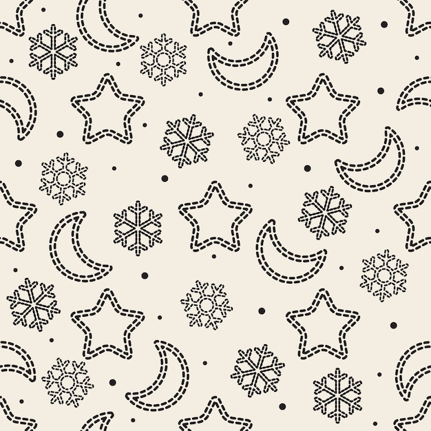 Seamless christmas pattern