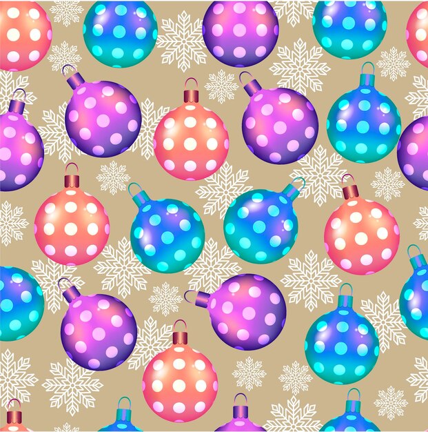 Seamless pattern di natale