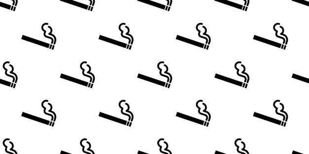 Seamless cigarette icon pattern, repeats vertically and horizontally