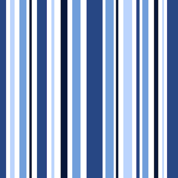 다양한 파란색 음영의 세로 줄무늬에 매끄러운 색상 패턴