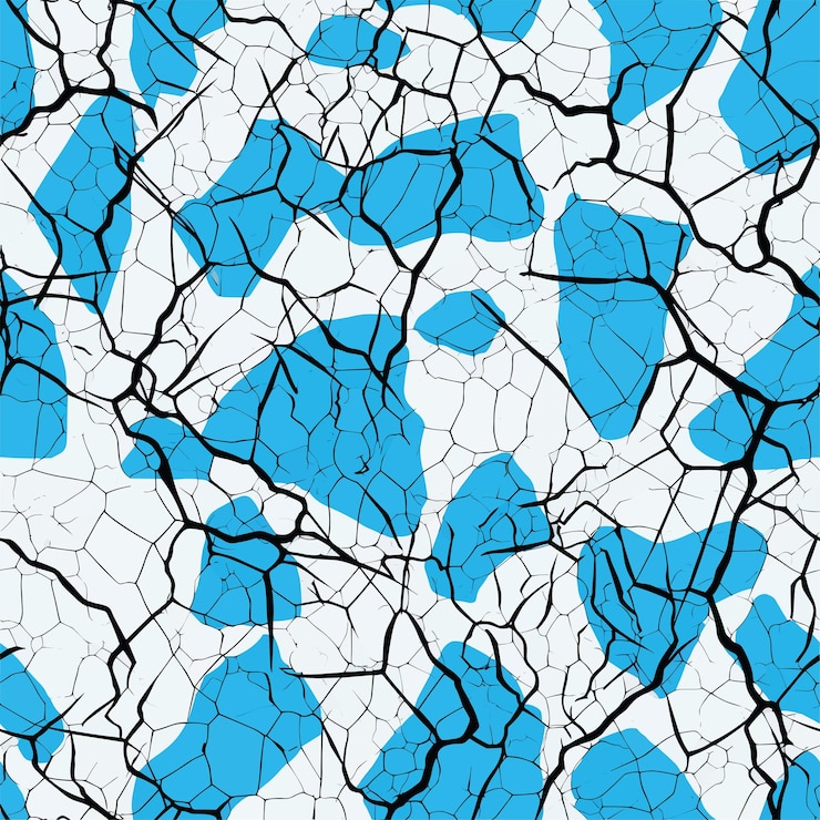 Vector seamless colorful marble pattern