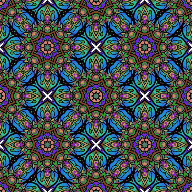 Seamless Colorful ornament pattern. abstract Luxury ready for print

