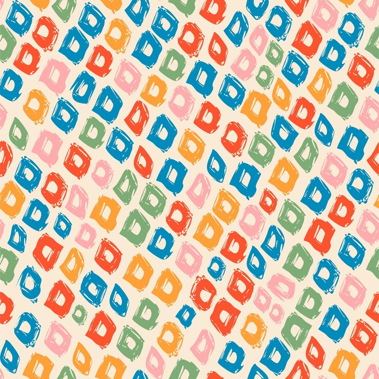 원활한 colorfull 벡터 기하학적 마름모 패턴입니다. 벡터 빈티지 끝없는 그림입니다.