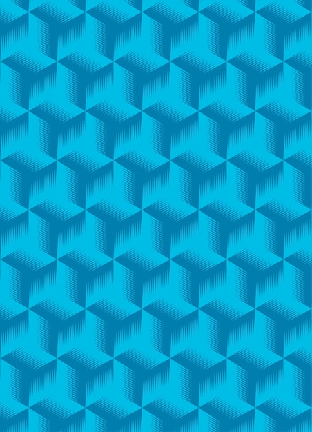 Vector seamless cube pattern