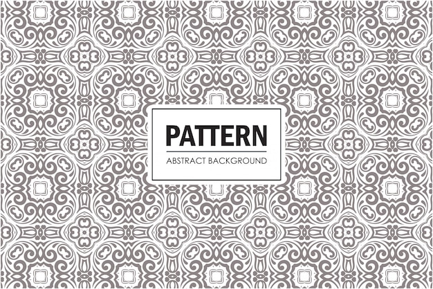 Seamless damask royal pattern