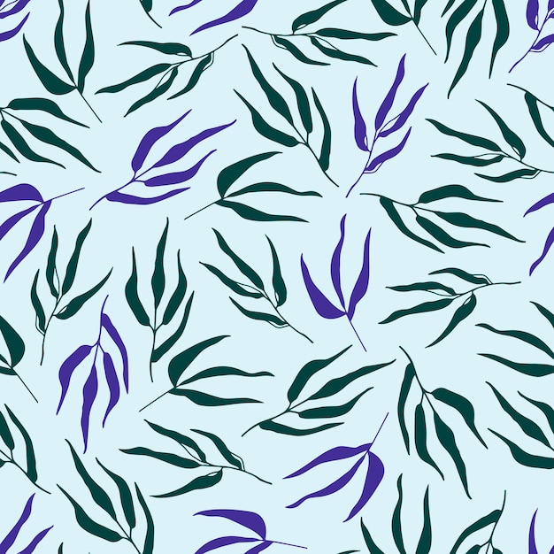 Seamless dark pattern with bouquets drawn in a flat style for gift wrapping