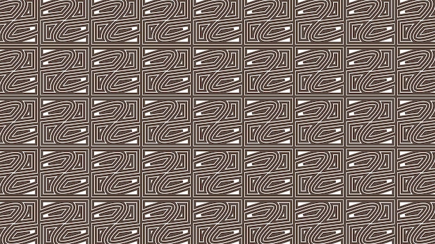 Seamless deco style  pattern set