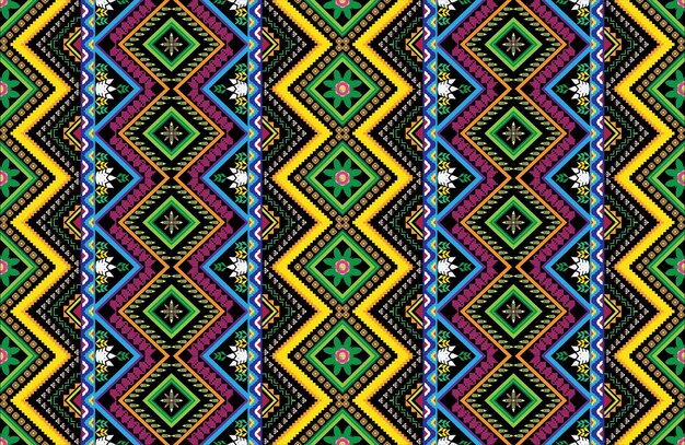 Seamless Decorative Boho Ancient Hand Drawn Ethnic Pattern. ethnic tribal borders,tribal seamless