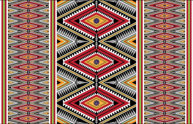 Seamless Decorative Boho Ancient Hand Drawn Ethnic Pattern. ethnic tribal borders,tribal seamless