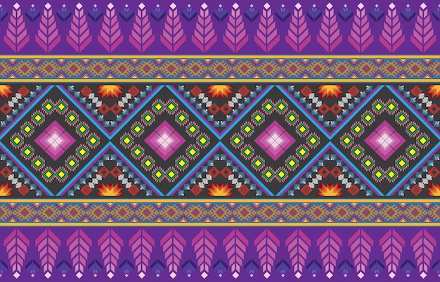 Seamless decorative boho ancient hand drawn ethnic pattern ethnic tribal borderstribal seamless