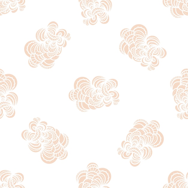 Vector seamless decorative pattern. graphic background in a minimalist style.