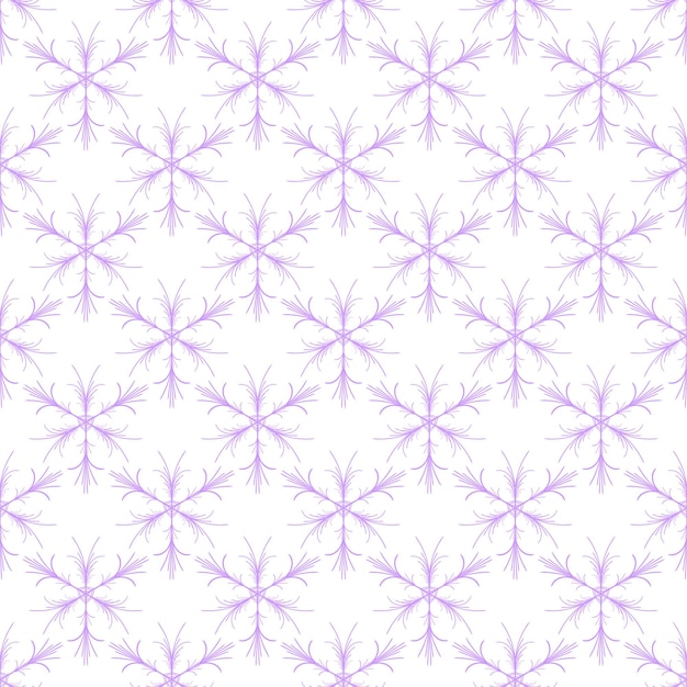 Vector seamless decorative pattern with ornaments