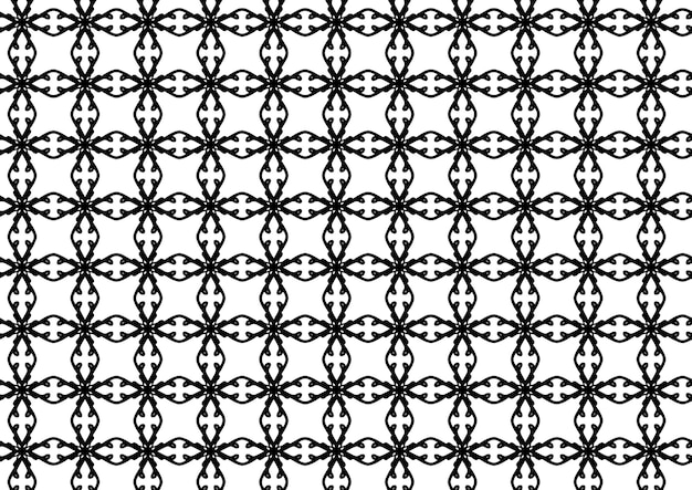 Seamless digital doodle pattern