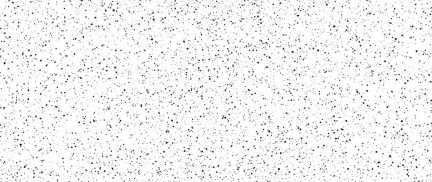 Seamless dotted pattern Black noise grain repeating texture Particles splashes drops pieces specks