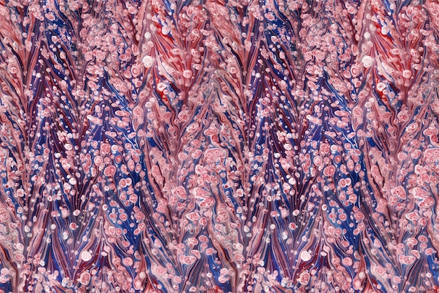 Vector seamless dream pink marbling pattern vector. wave background