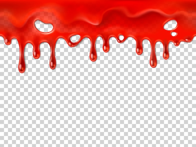 Seamless dripping blood