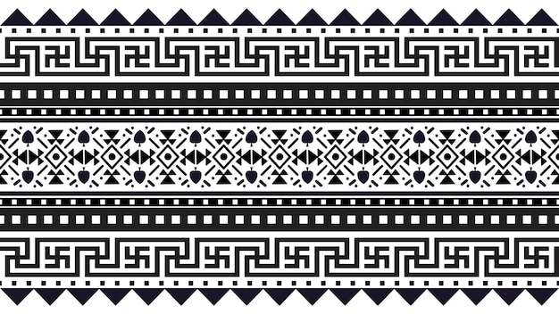 Vector seamless ethnic pattern designgeometric ethnic oriental ikat pattern traditional designethnic