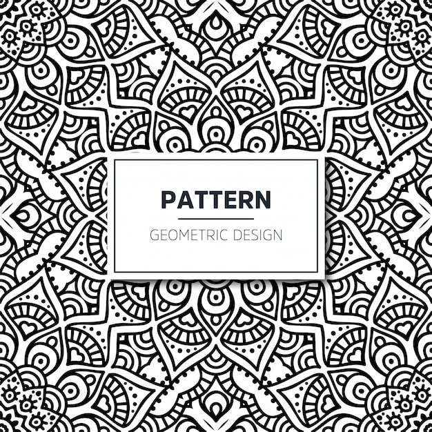 Seamless ethnic and tribal pattern