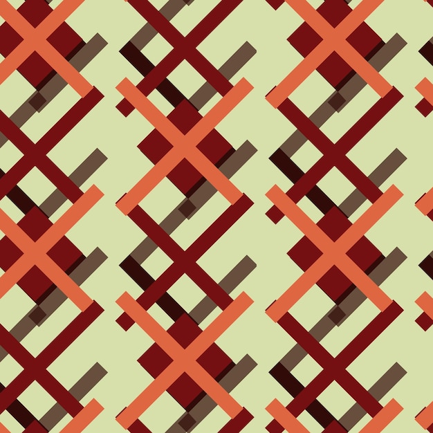 A seamless fabric pattern with unique design 