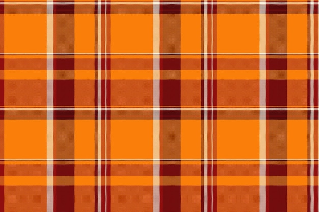 Seamless fabric plaid of tartan check pattern with a textile background vector texture