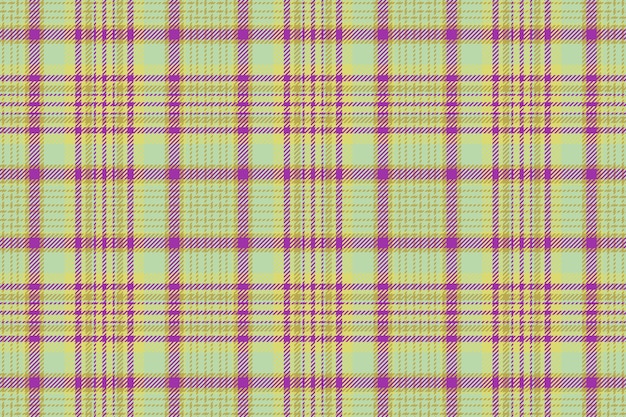 Tessuto senza cuciture tartan texture vettoriale tessile controlla il plaid di sfondo del motivo