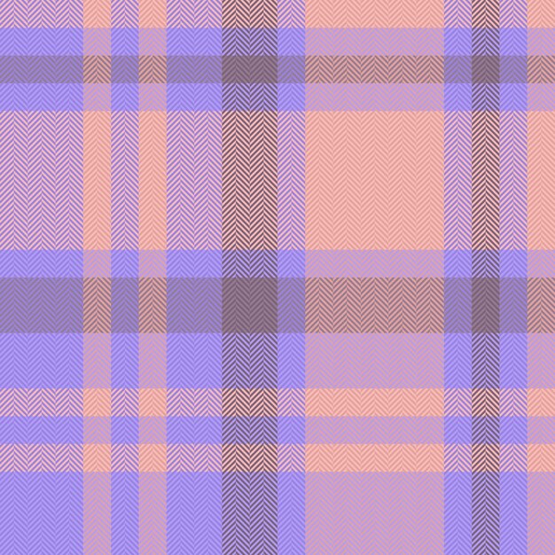 Seamless fabric vector tartan background texture check pattern plaid textile