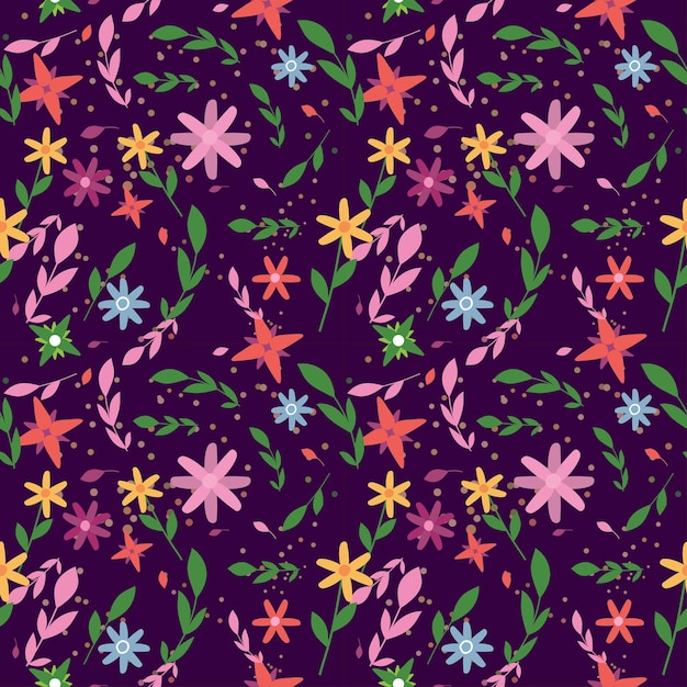 Seamless floral background texture