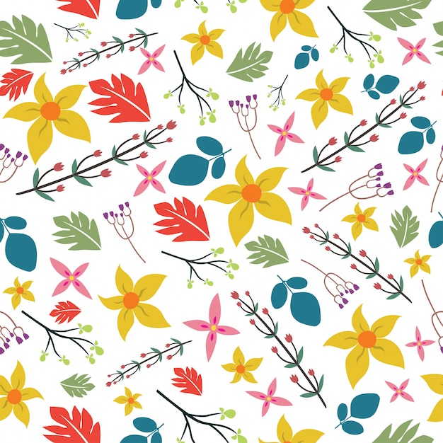 Seamless Floral pattern design