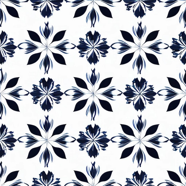 Vector seamless floral pattern for fabric print