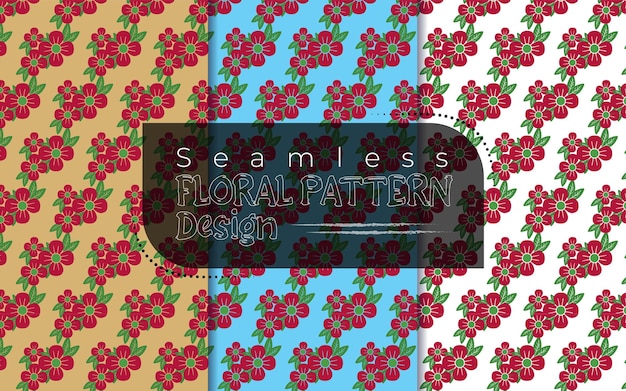 Seamless Floral Pattern flower design