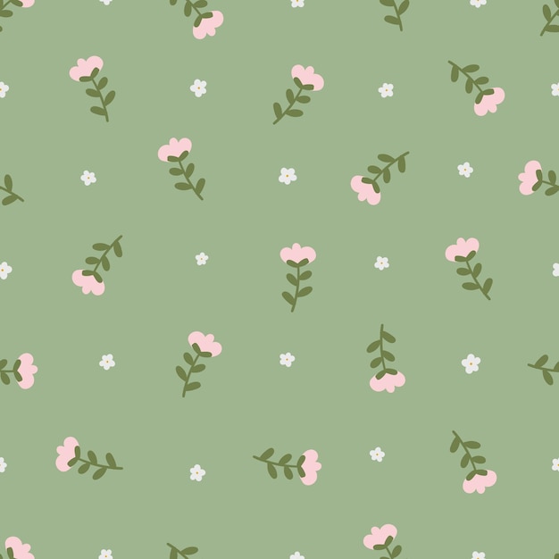 패브릭 식탁보 패턴 포장지 선물 종이에 대한 원활한 꽃 패턴 아이디어