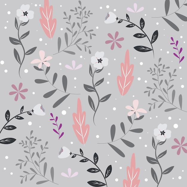 Seamless floral pattern or texture