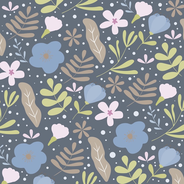 Seamless Floral Pattern or Texture