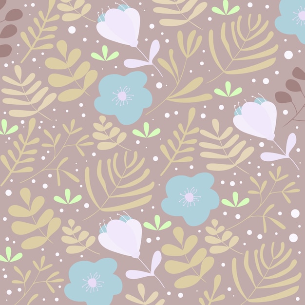 Seamless floral pattern or texture