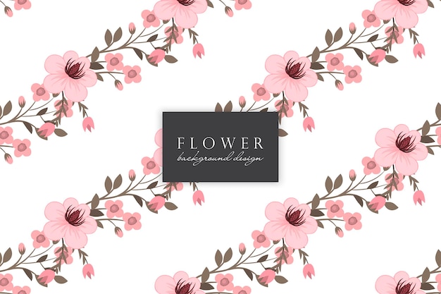 Seamless Floral Pattern in vector Background