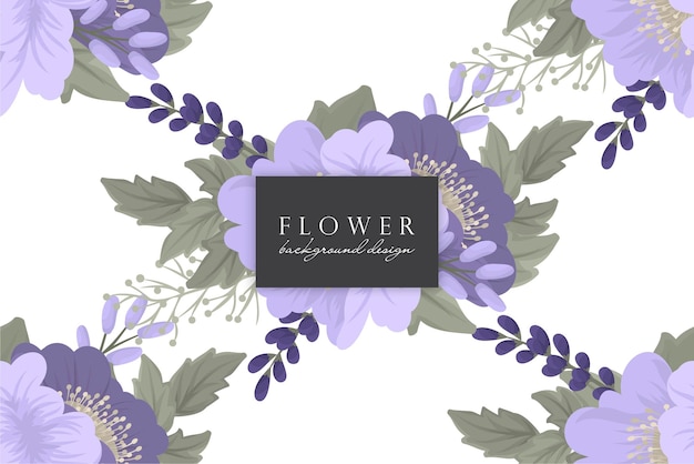 Vector seamless floral pattern in vector. wallpaper template