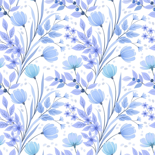 Seamless floral pattern  wallpaper.