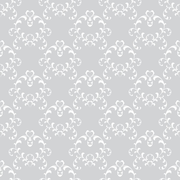 Seamless floral pattern wallpapers in the style of baroque . can be used for backgrounds and page fill web design.