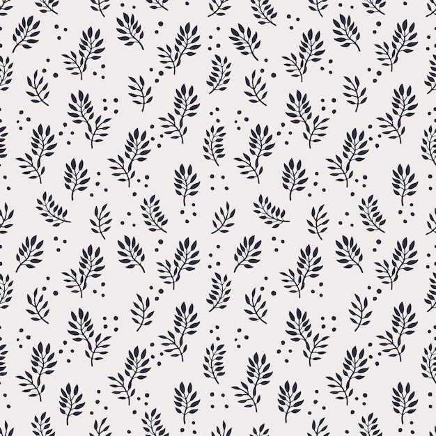 Vector seamless floral pattern