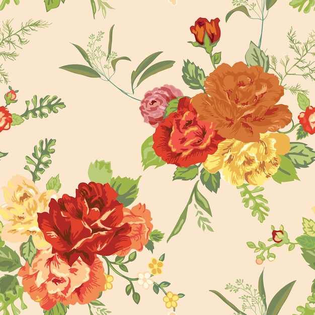 Seamless floral pattern