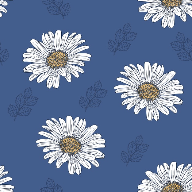 Vector seamless floral pattern