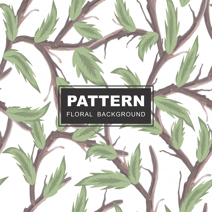 Vector seamless floral pattern