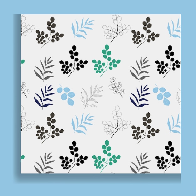 Vector seamless floral pattern.