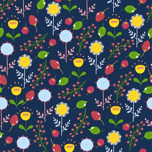 Seamless floral pattern 