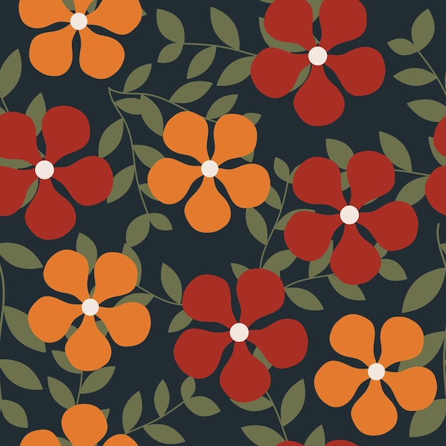 seamless flower pattern for gift wrapping paper pattern fabric