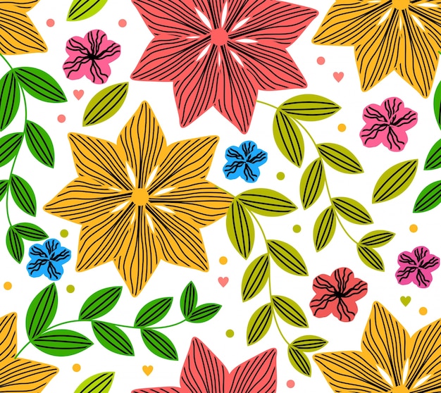 seamless flower pattern