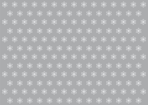 Seamless flowers pattern design for decoration wrapping paper print vector illustration