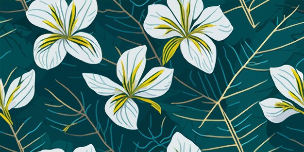 Seamless Frangipani Patterns Enhancing Your Summer Projects with Flawless Designs